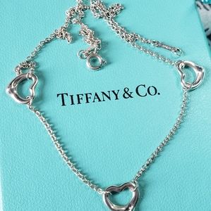 COPY - ❤️‍🔥Final price💥Authentic Tiffany & Co Elsa Peretti 3 Open Heart Neckla